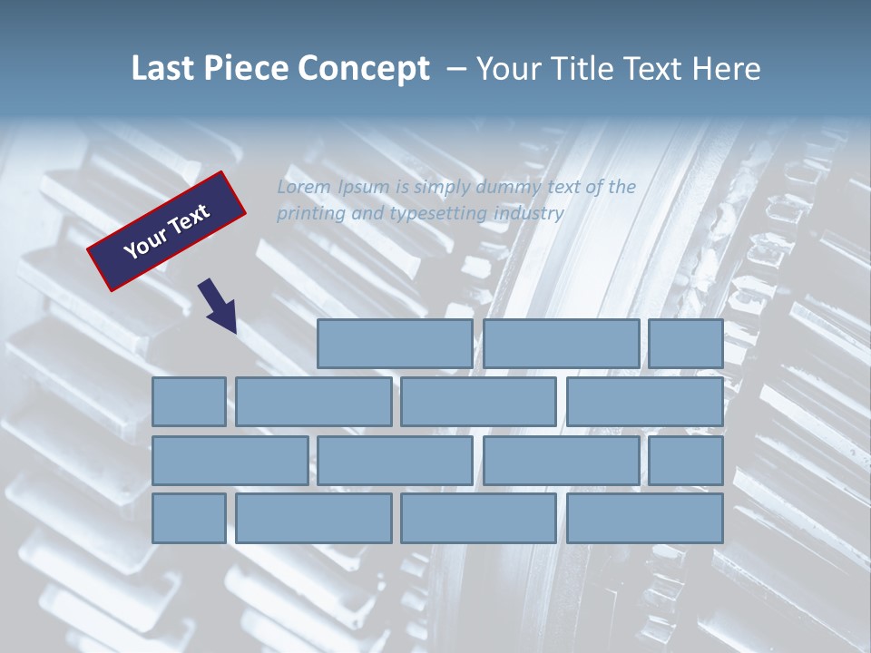 Engineering Concept Tooth PowerPoint Template