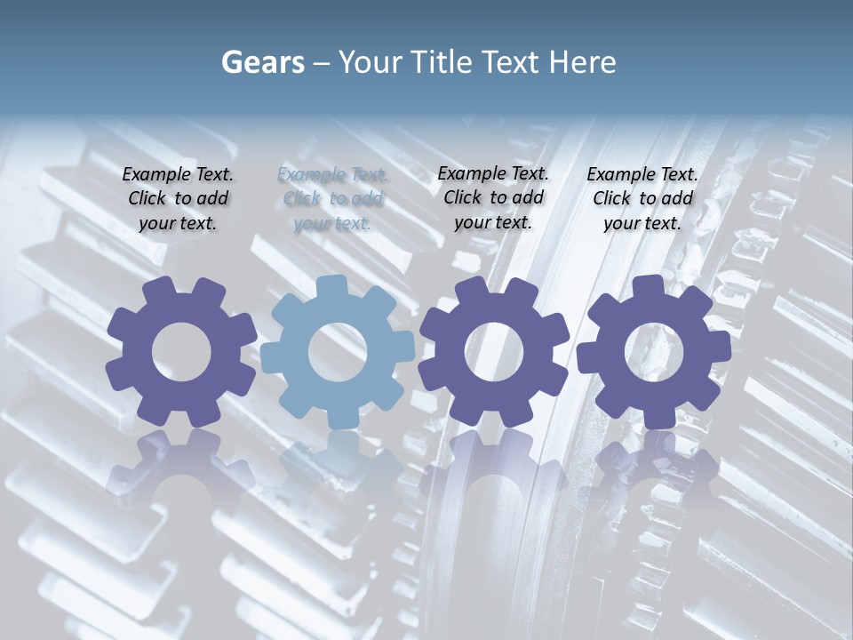 Engineering Concept Tooth PowerPoint Template