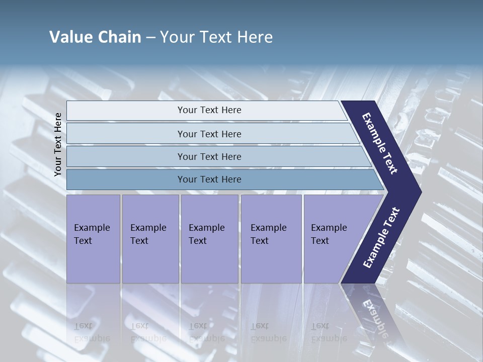 Engineering Concept Tooth PowerPoint Template