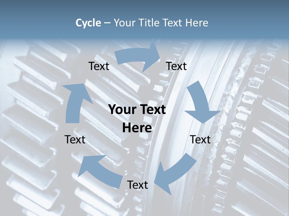 Engineering Concept Tooth PowerPoint Template