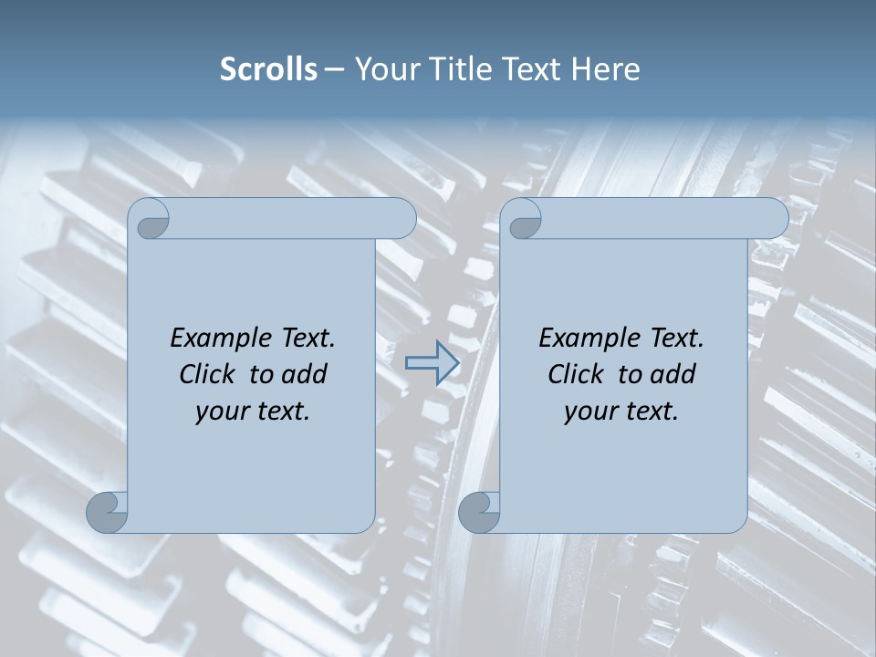 Engineering Concept Tooth PowerPoint Template