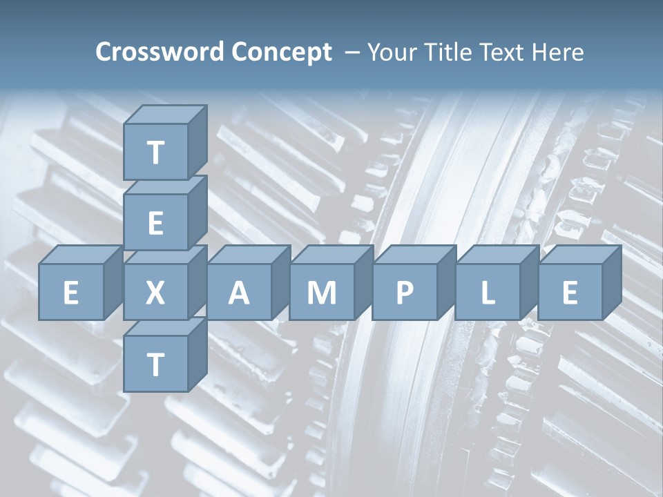 Engineering Concept Tooth PowerPoint Template