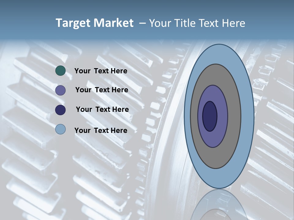 Engineering Concept Tooth PowerPoint Template