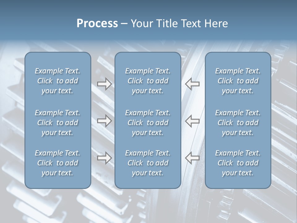 Engineering Concept Tooth PowerPoint Template