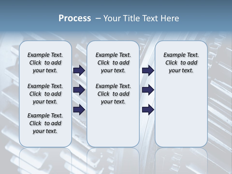 Engineering Concept Tooth PowerPoint Template