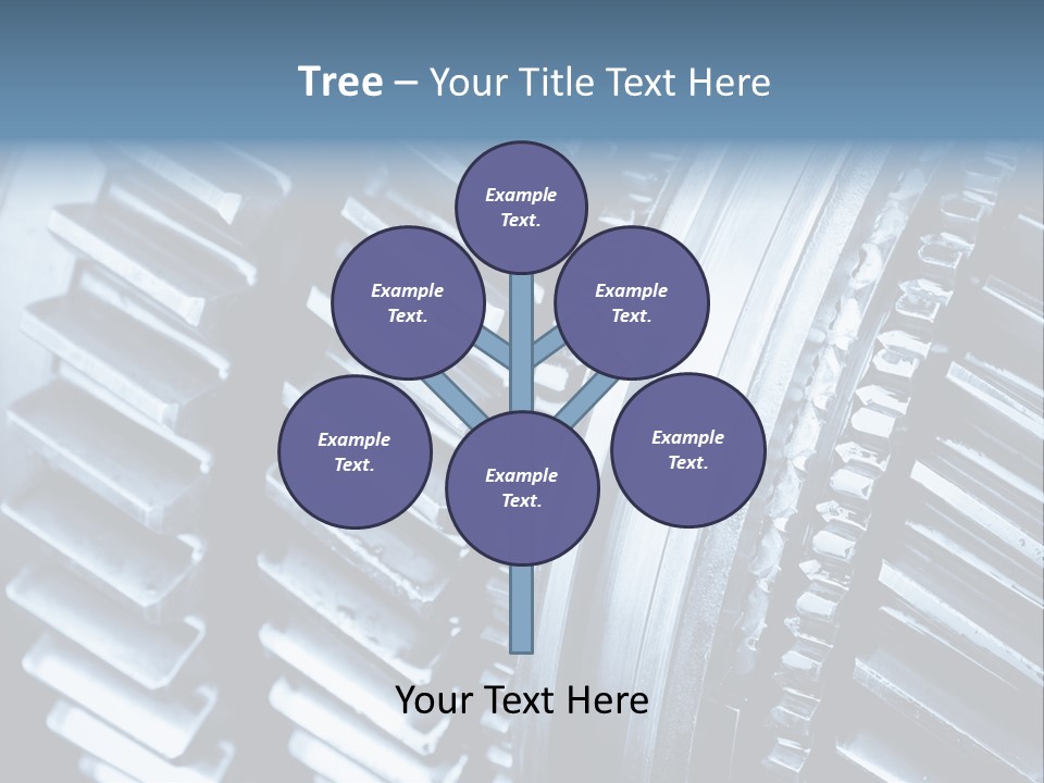 Engineering Concept Tooth PowerPoint Template