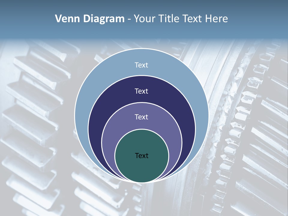 Engineering Concept Tooth PowerPoint Template