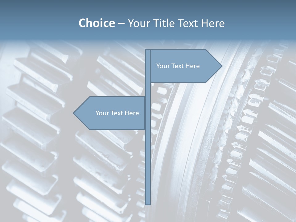 Engineering Concept Tooth PowerPoint Template