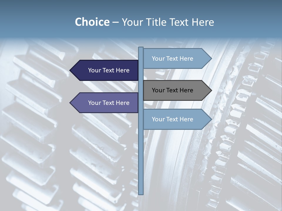 Engineering Concept Tooth PowerPoint Template