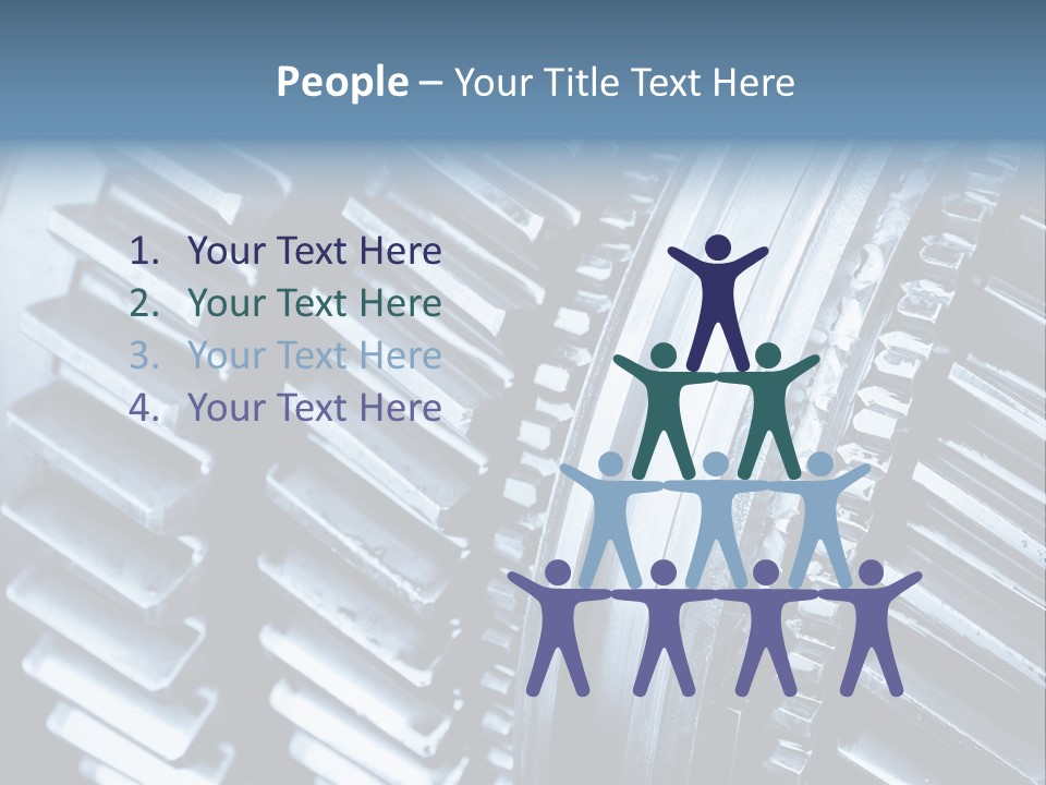 Engineering Concept Tooth PowerPoint Template