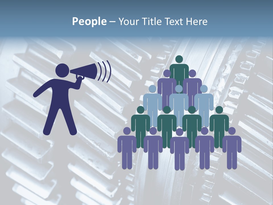 Engineering Concept Tooth PowerPoint Template