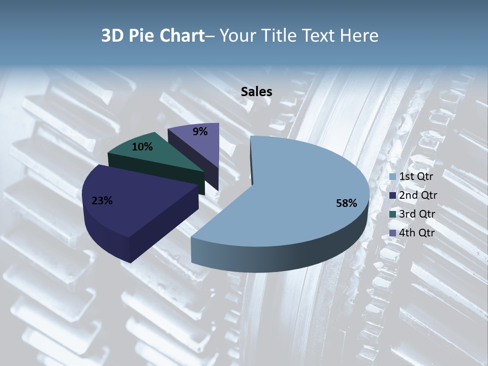 Engineering Concept Tooth PowerPoint Template
