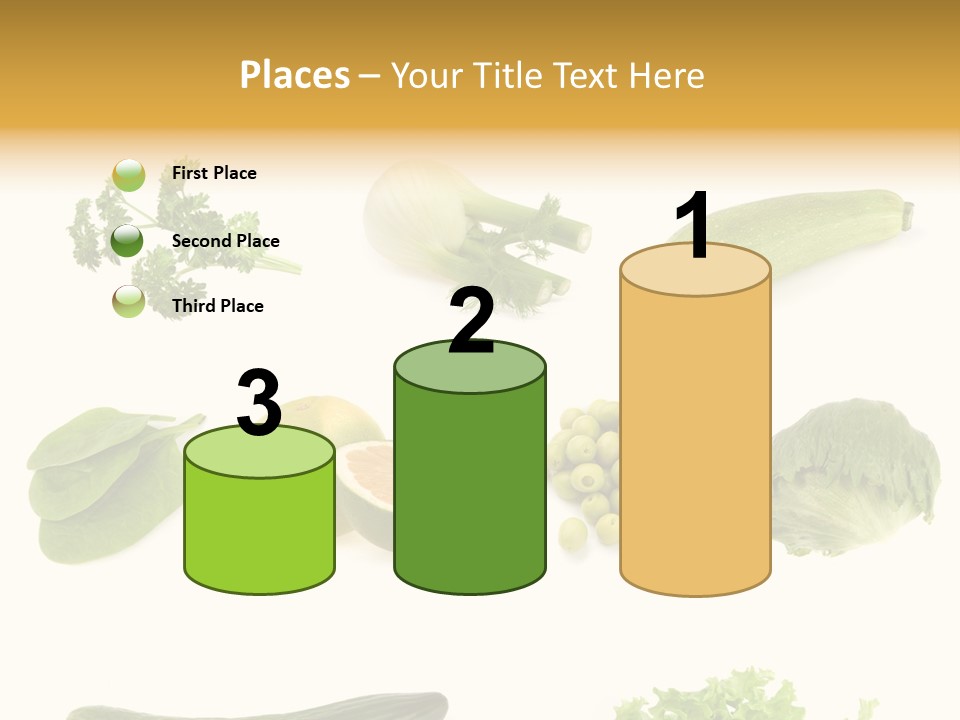 Green Juice Background PowerPoint Template