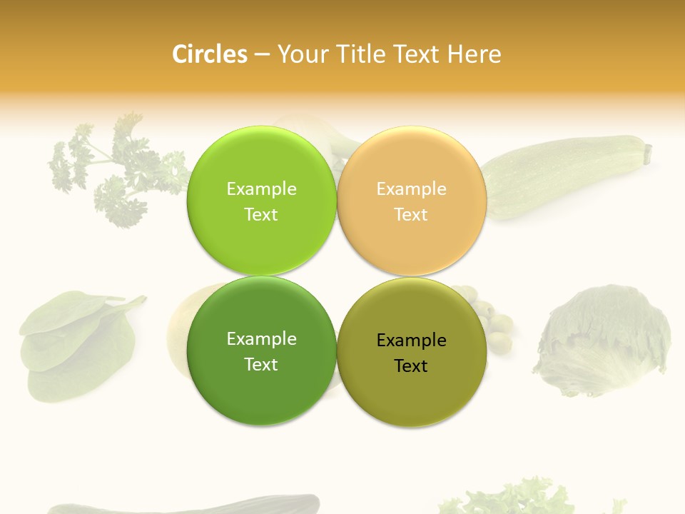 Green Juice Background PowerPoint Template