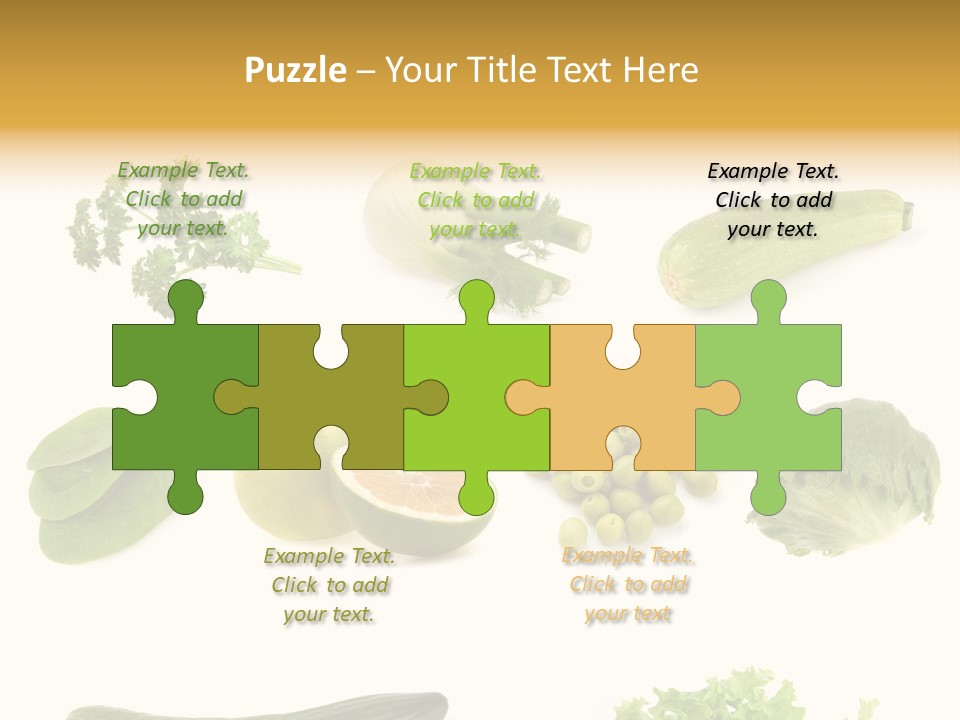 Green Juice Background PowerPoint Template