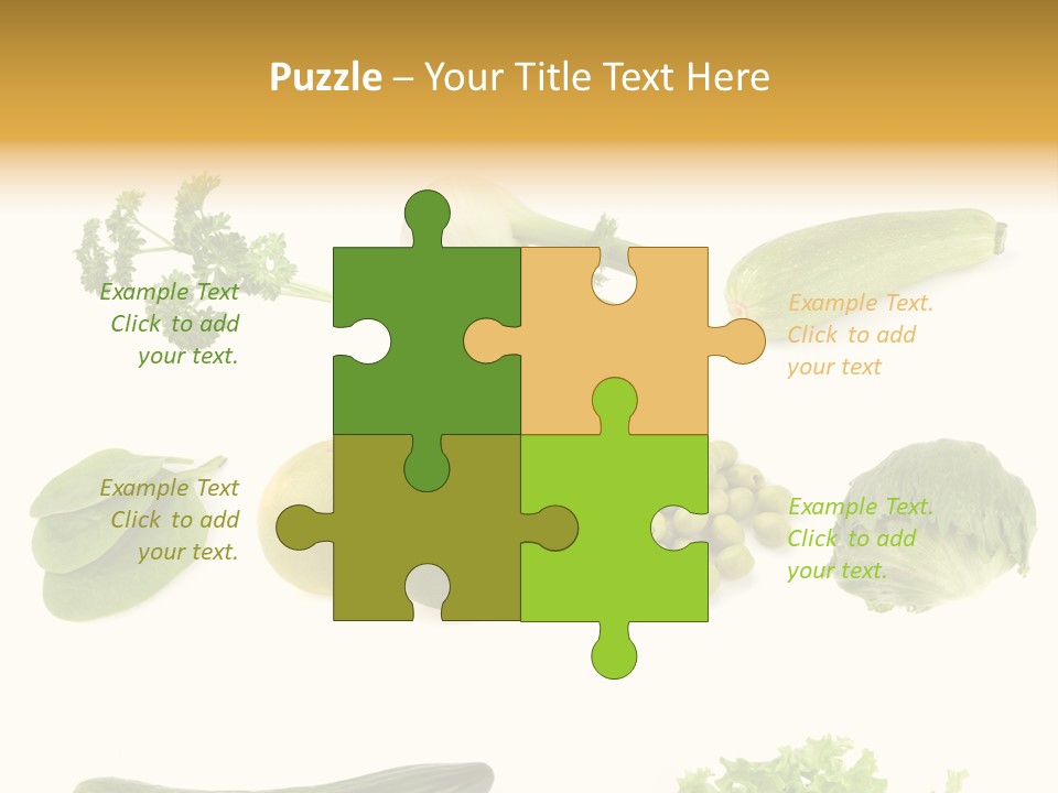 Green Juice Background PowerPoint Template