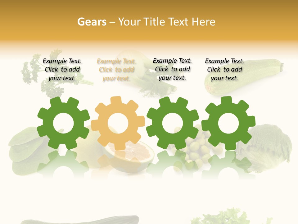 Green Juice Background PowerPoint Template