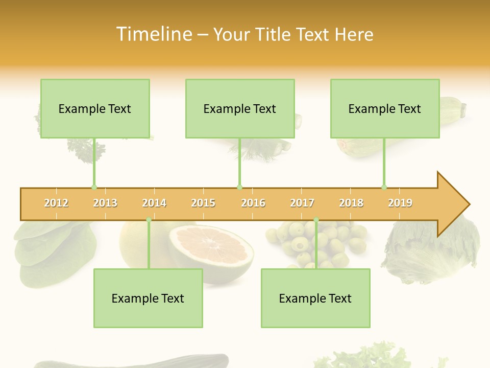 Green Juice Background PowerPoint Template