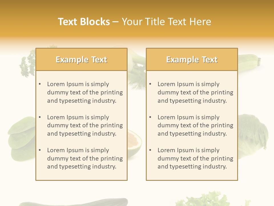 Green Juice Background PowerPoint Template