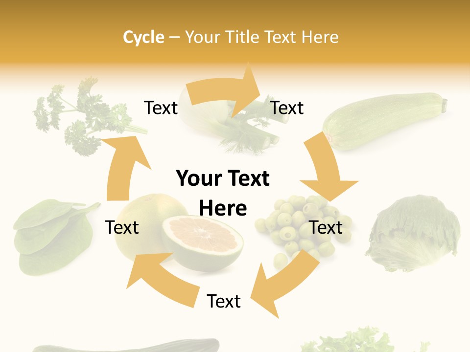 Green Juice Background PowerPoint Template