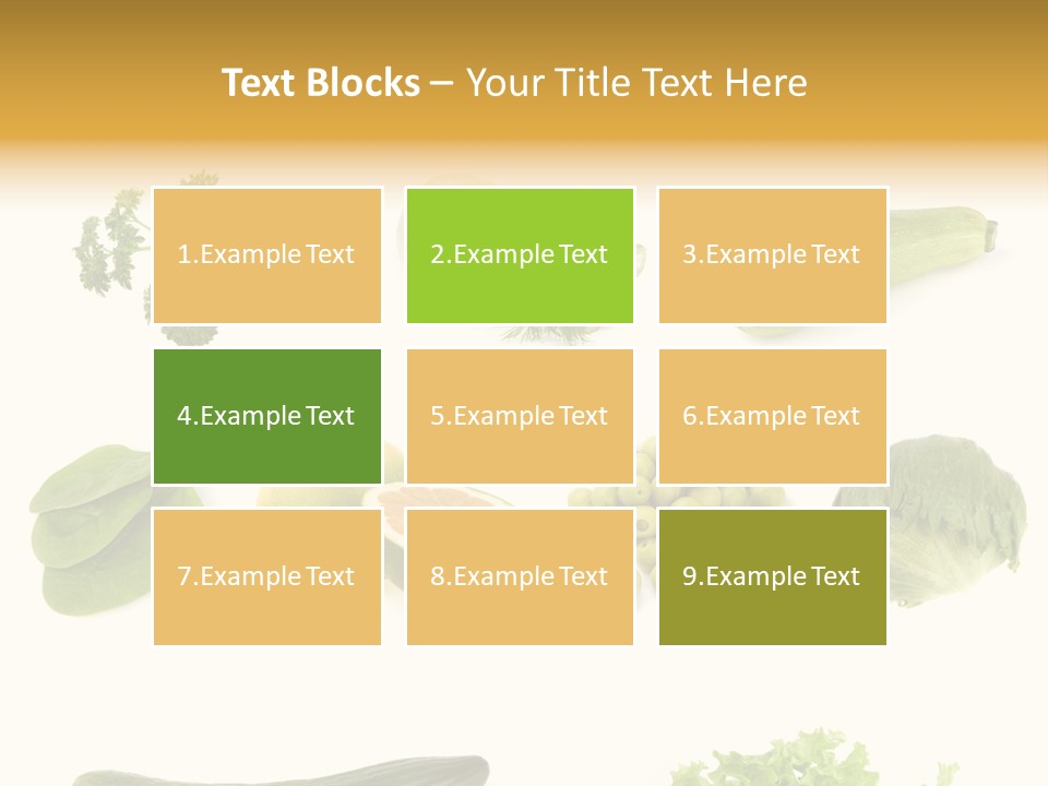 Green Juice Background PowerPoint Template