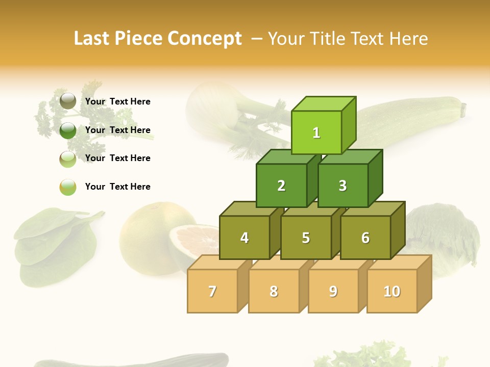 Green Juice Background PowerPoint Template