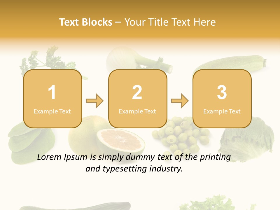 Green Juice Background PowerPoint Template