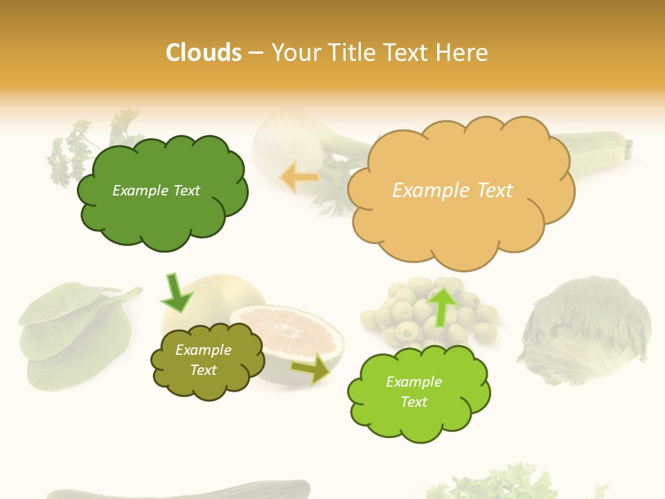 Green Juice Background PowerPoint Template