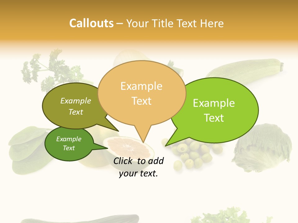 Green Juice Background PowerPoint Template