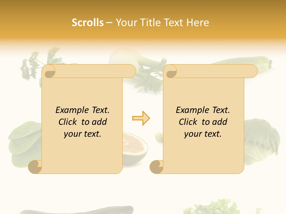 Green Juice Background PowerPoint Template