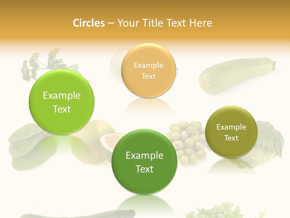 Green Juice Background PowerPoint Template