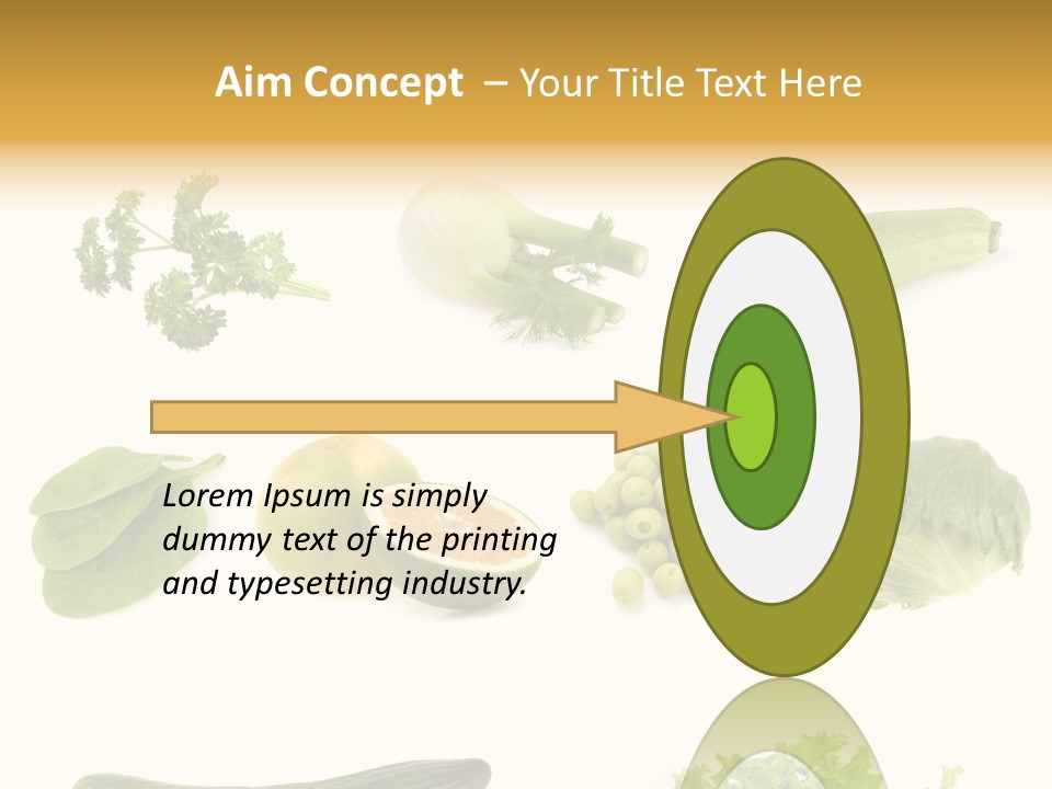 Green Juice Background PowerPoint Template