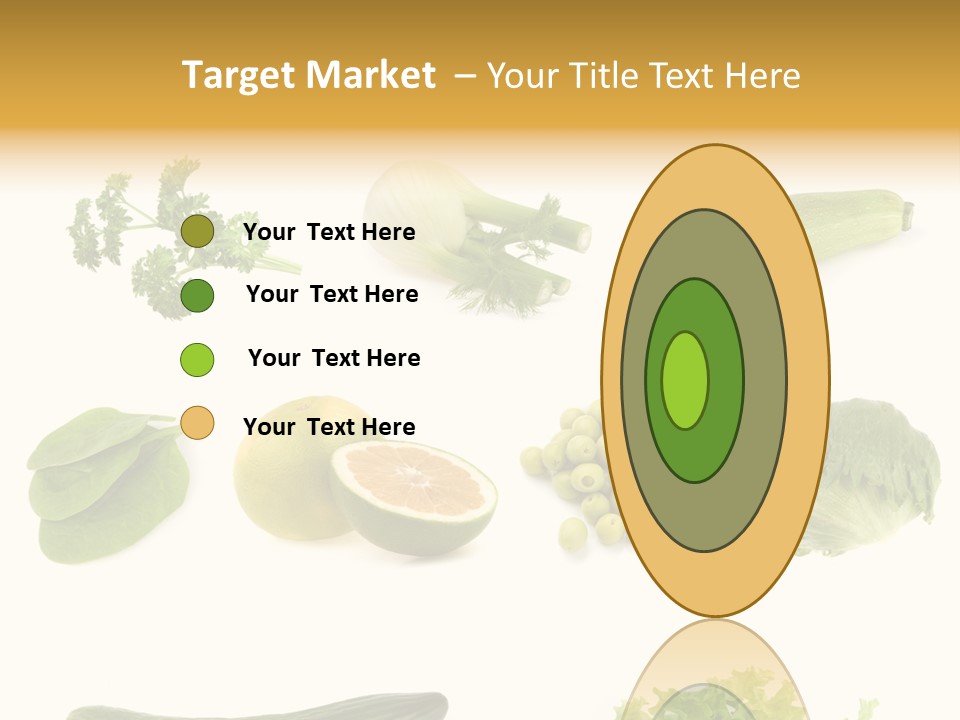 Green Juice Background PowerPoint Template
