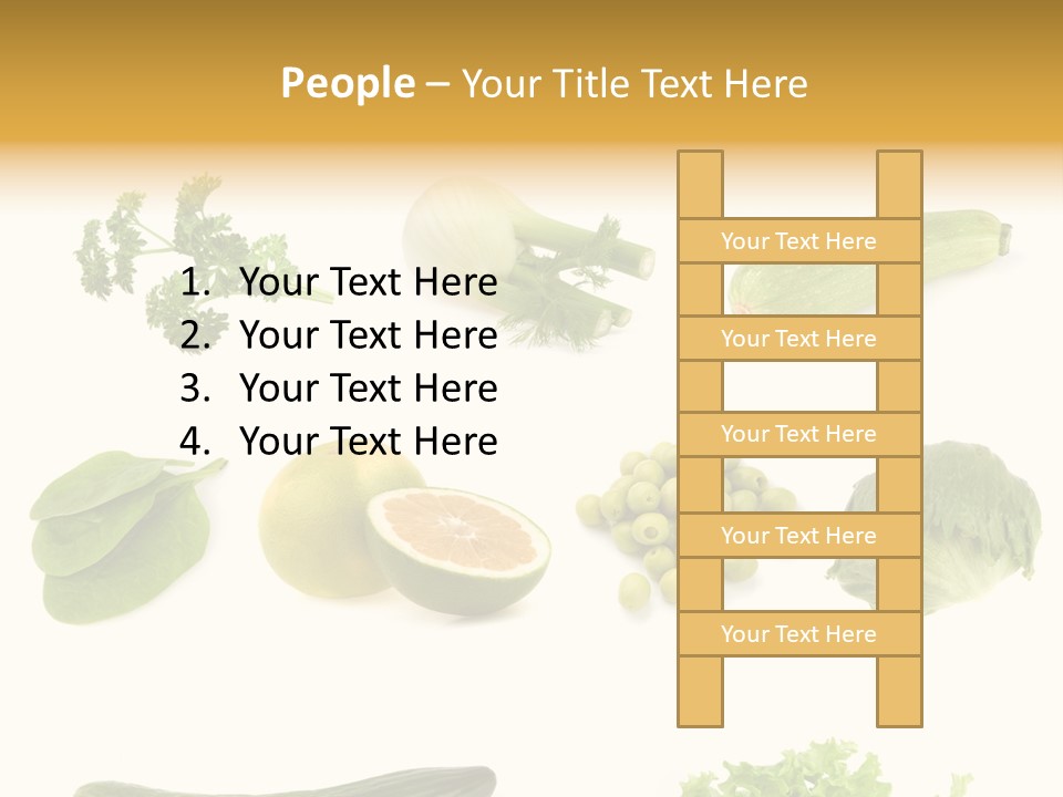 Green Juice Background PowerPoint Template