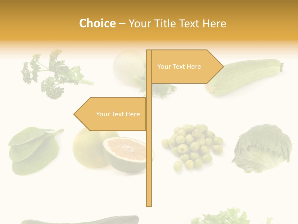 Green Juice Background PowerPoint Template