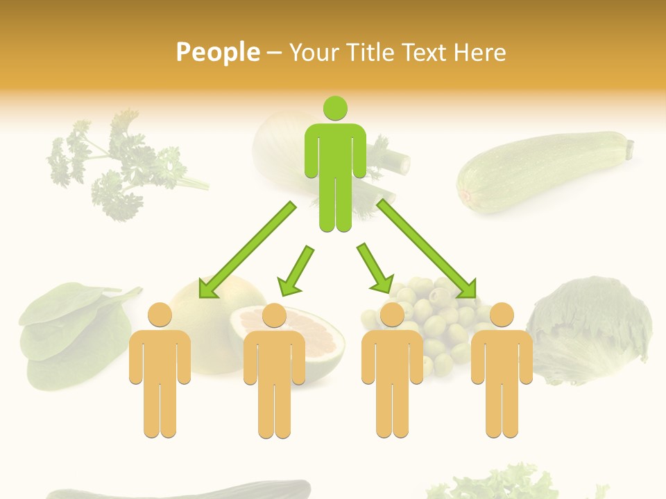 Green Juice Background PowerPoint Template