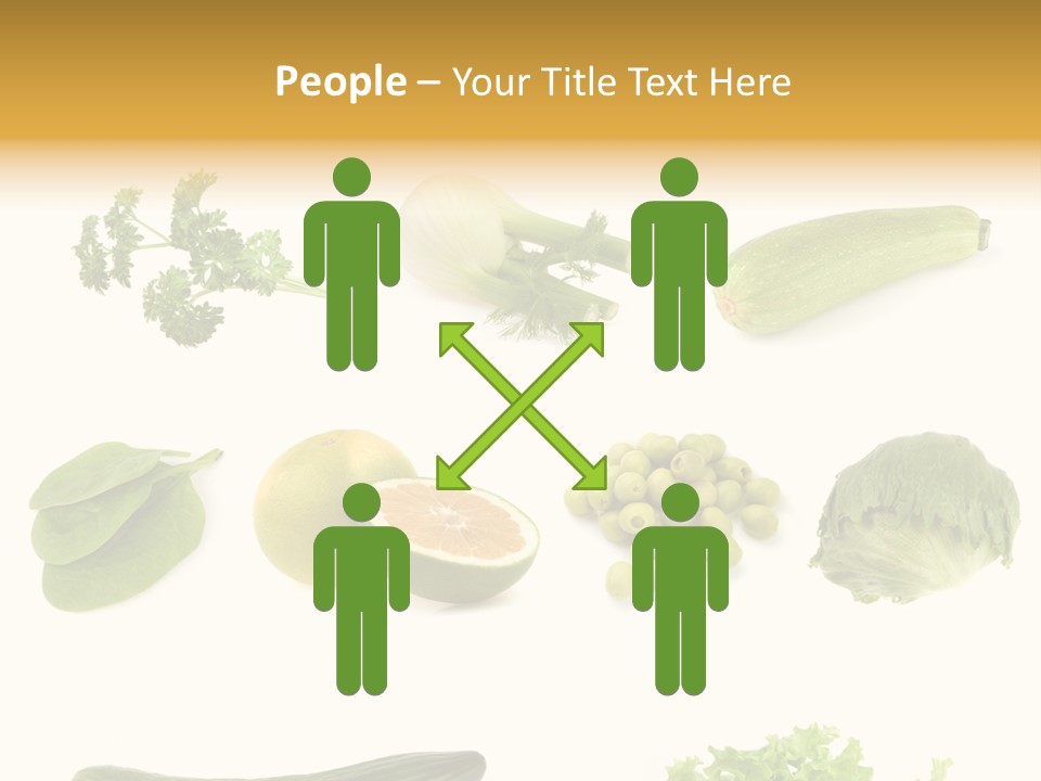 Green Juice Background PowerPoint Template