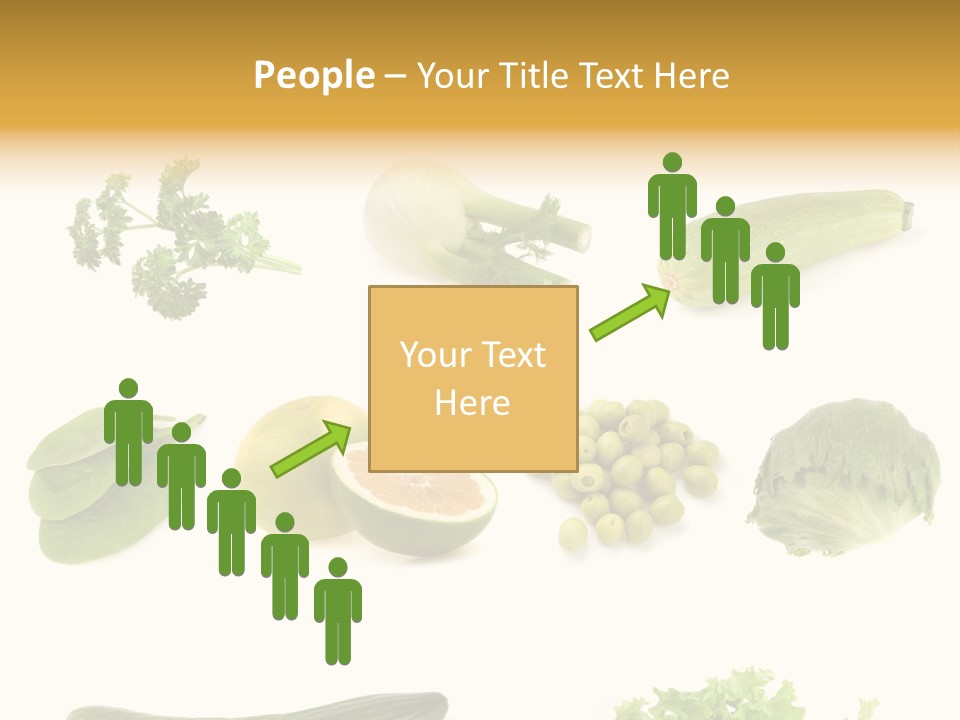 Green Juice Background PowerPoint Template