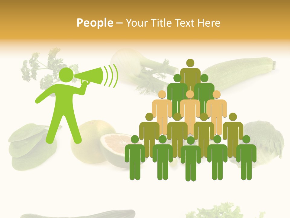 Green Juice Background PowerPoint Template