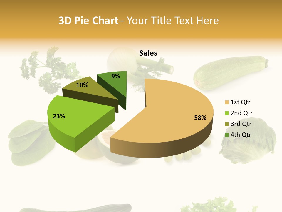 Green Juice Background PowerPoint Template