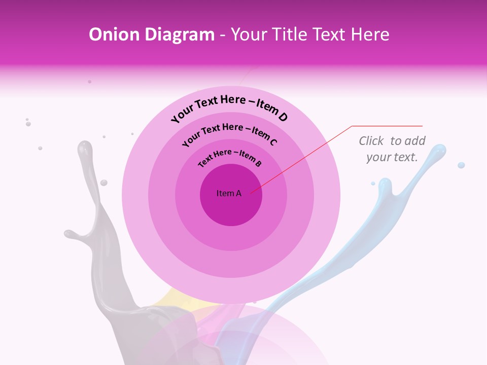 Yellow Painting Colour PowerPoint Template