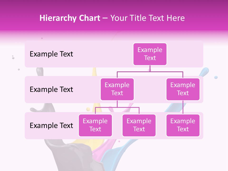 Yellow Painting Colour PowerPoint Template