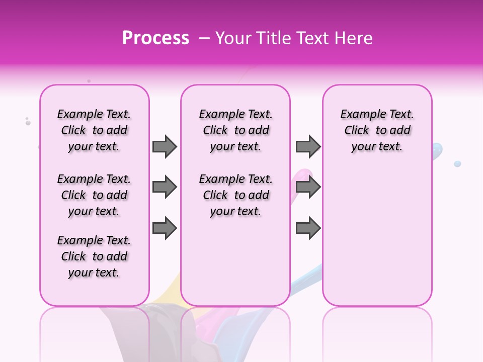 Yellow Painting Colour PowerPoint Template