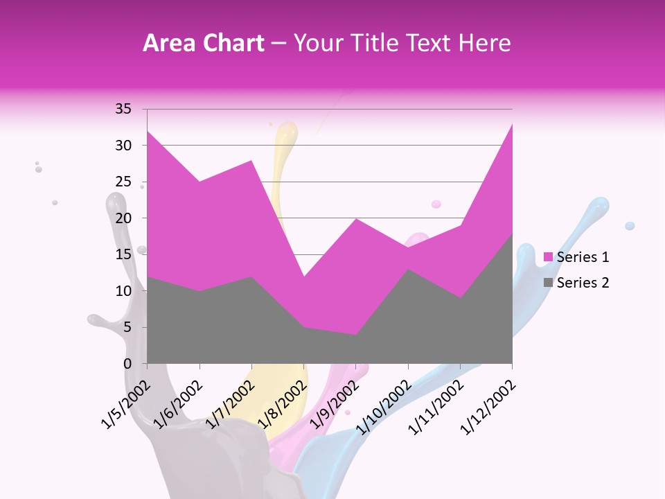 Yellow Painting Colour PowerPoint Template
