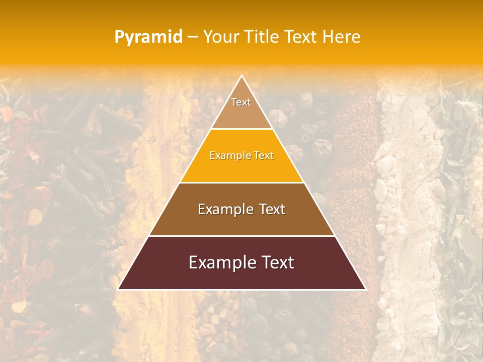 Garlic Powder Asian Food Chillies PowerPoint Template