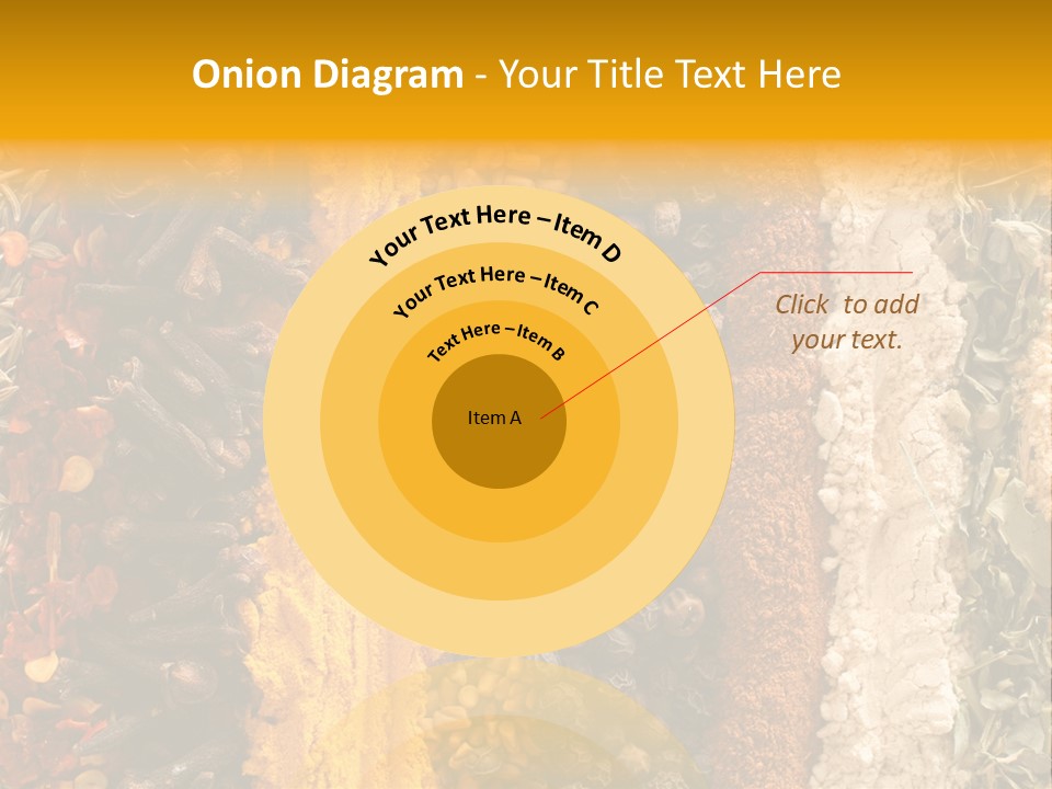 Garlic Powder Asian Food Chillies PowerPoint Template