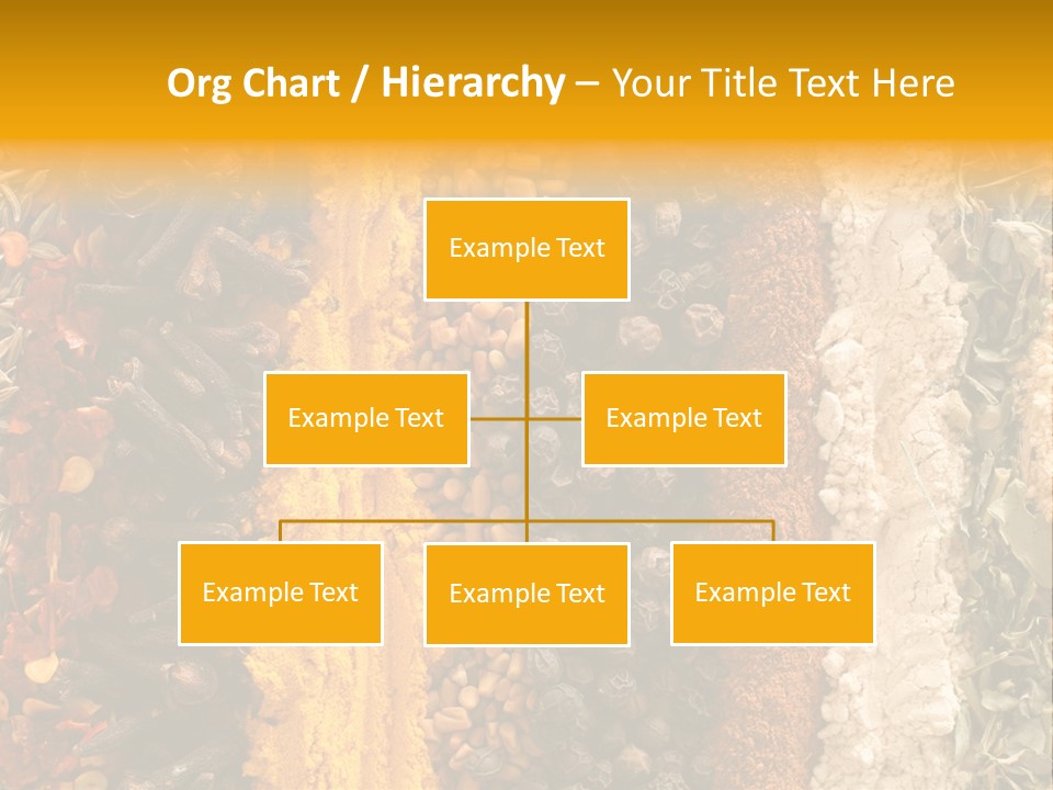 Garlic Powder Asian Food Chillies PowerPoint Template