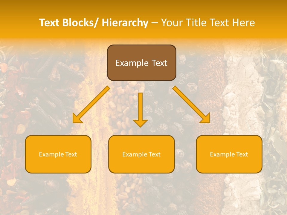 Garlic Powder Asian Food Chillies PowerPoint Template