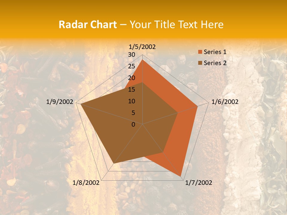 Garlic Powder Asian Food Chillies PowerPoint Template