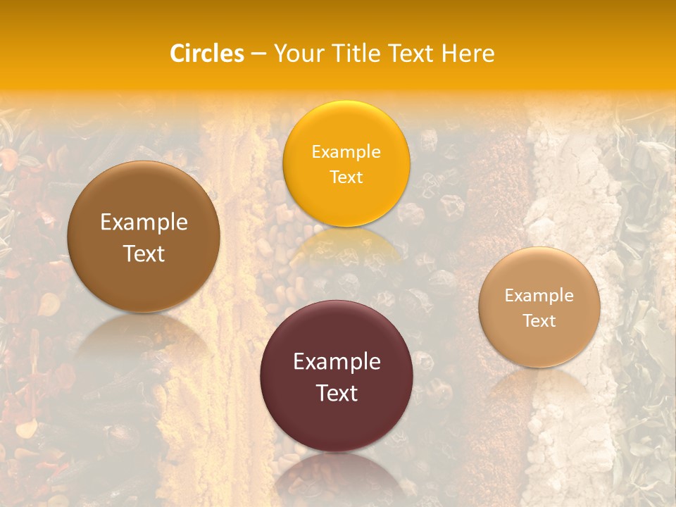 Garlic Powder Asian Food Chillies PowerPoint Template